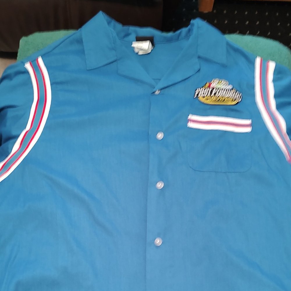 Microsoft Fast Foward Best Buy 2006 Bowling Shirt Jersey NEW w/o Tags RARE HTF